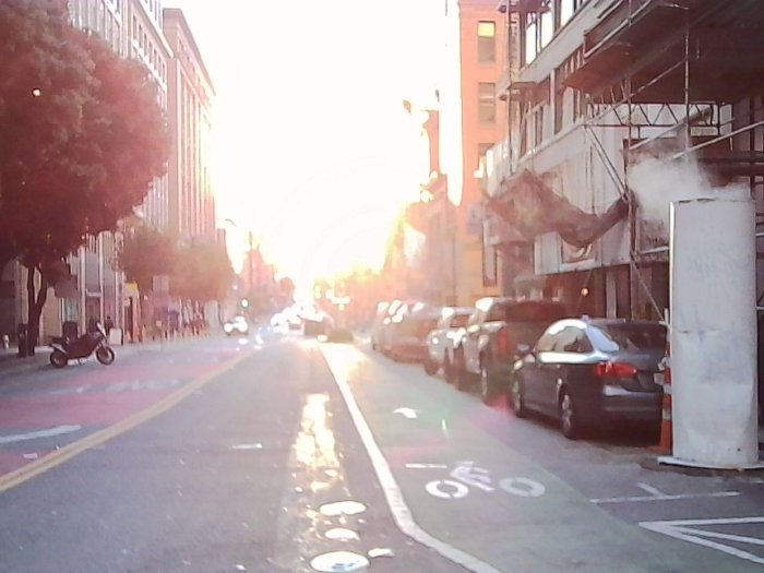 downtown sunrise