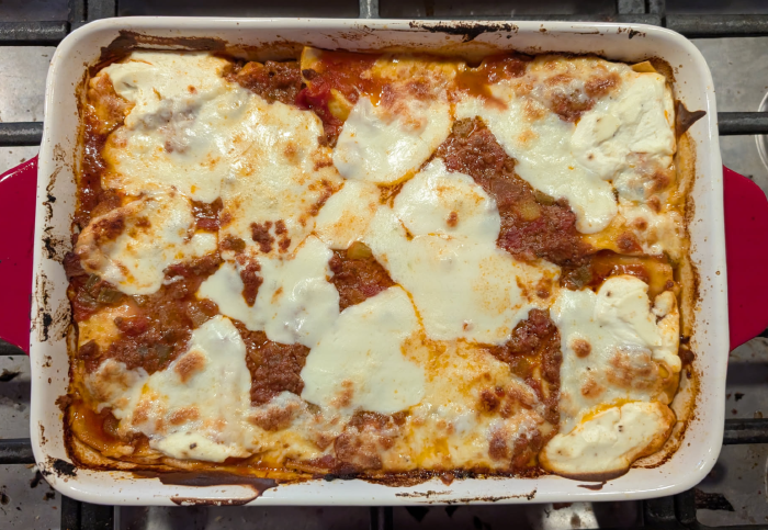 first lasagna